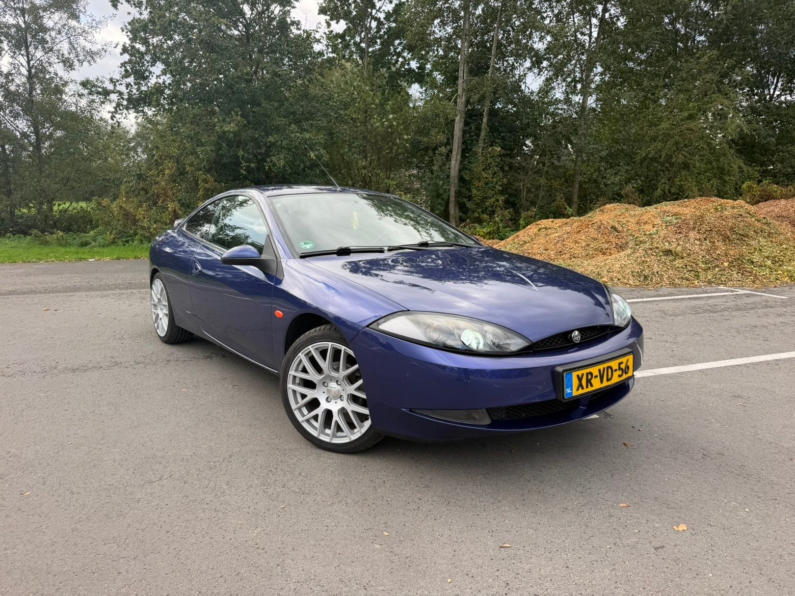 Ford Cougar 2.0 I 1999 Blauw I NIEUWE KOPPELING, Auto's, 4 cilinders, 1219 kg, Origineel Nederlands, Handgeschakeld