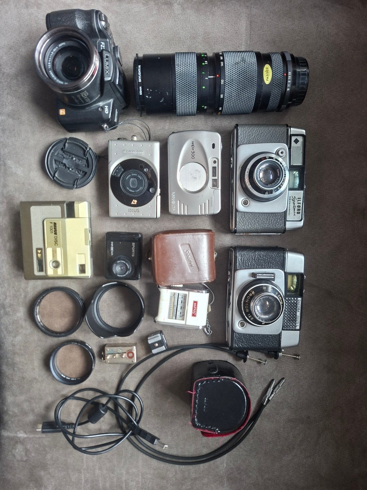 Oude camera's, Ophalen of Verzenden, Gebruikt, Compact, Overige Merken