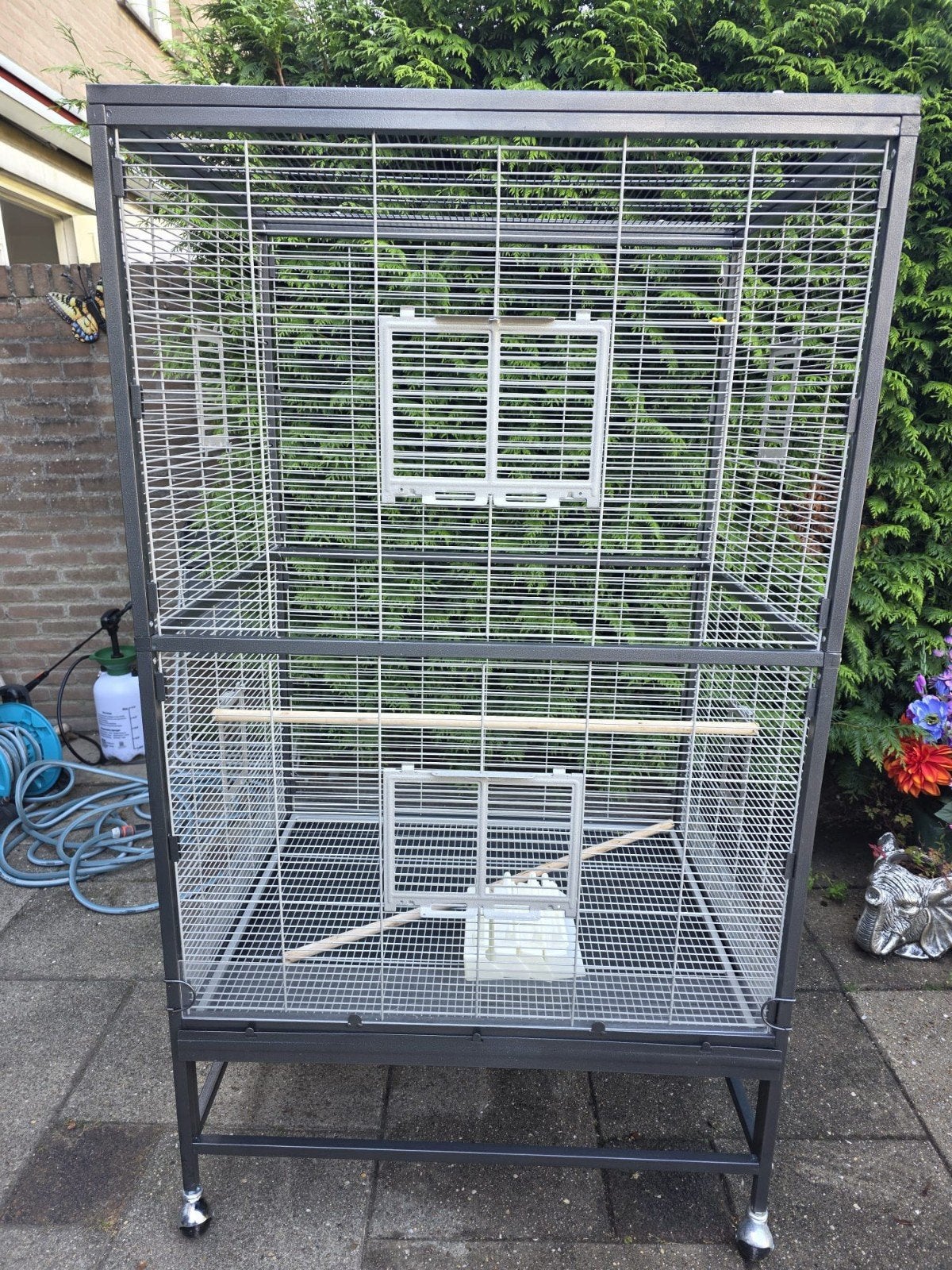 Vogelkooi montana paradiso 90, Dieren en Toebehoren, Vogels | Hokken en Kooien, Ophalen, Metaal, Vogelkooi