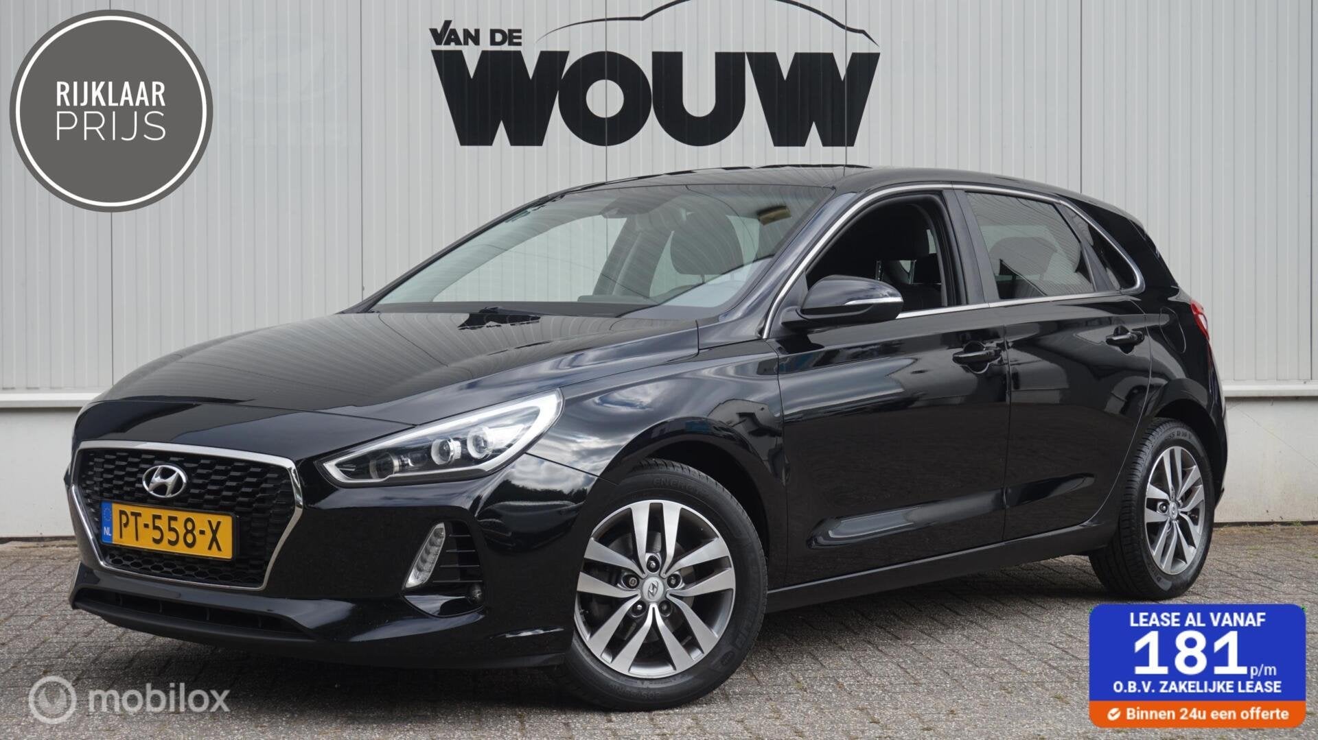 Hyundai i30 1.0 T-GDI Navigatie | Climate Control | Cruise C, Auto's, Stof, Met garantie (alle), Zwart, Origineel Nederlands