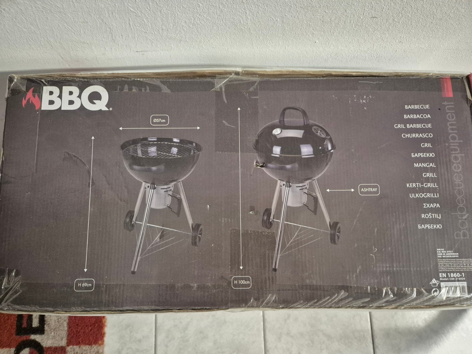 Nieuwe BBQ houtskoolbarbecue - Ongebruikt in doos, Ophalen, Nieuw, Onbekend