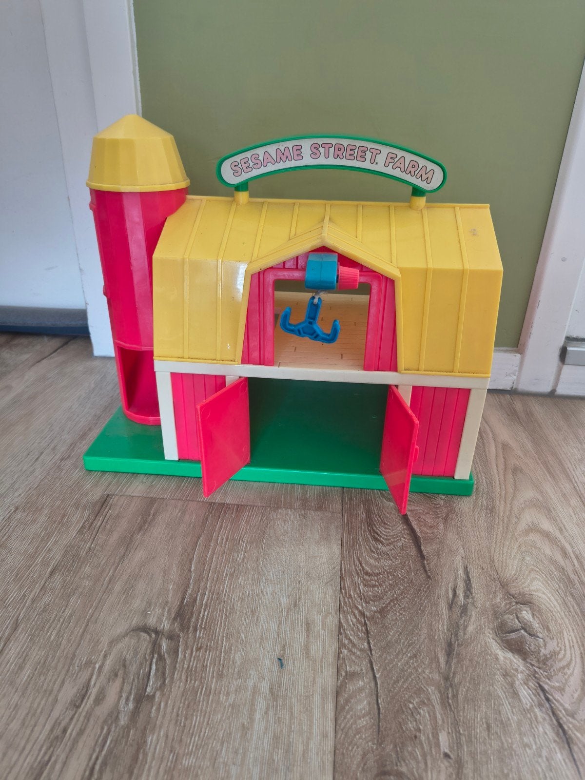 Prachtige vintage Sesame Street farm! Sesamstraat boerderij., Poppenhuis, Onb, Ophalen of Verzenden, Onb