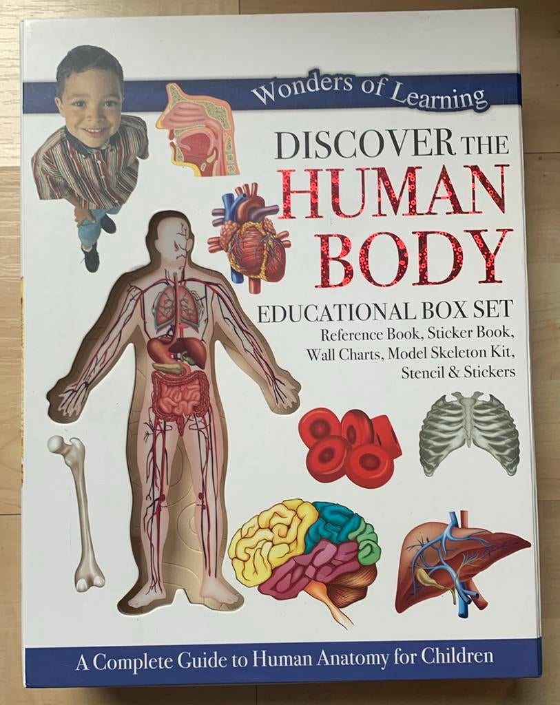 Discover the human body educatieve set, Ophalen of Verzenden, Zo goed als nieuw
