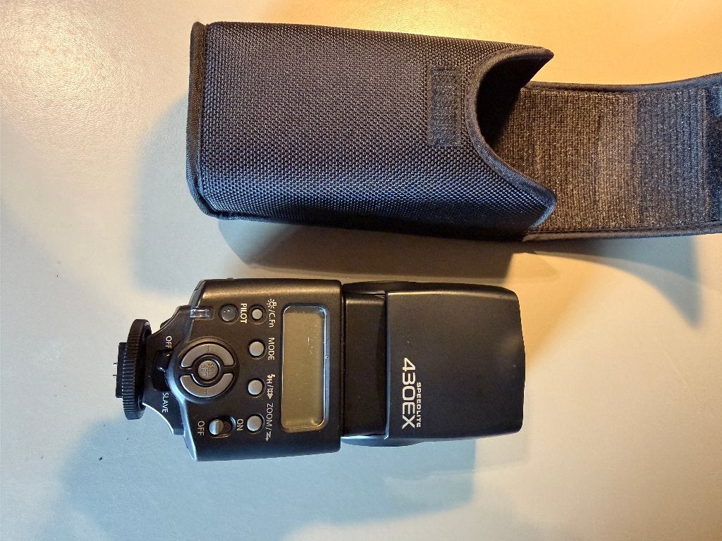 Canon Speedlite 430EX II Externe Flitser, Audio, Tv en Foto, Fotografie | Flitsers, Canon, Externe flitser, Kantelbaar, Ophalen of Verzenden