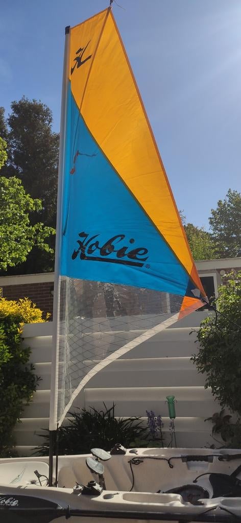 Hobie trapkano zeilset, Ophalen of Verzenden, Zo goed als nieuw, Eén persoon, Kajak
