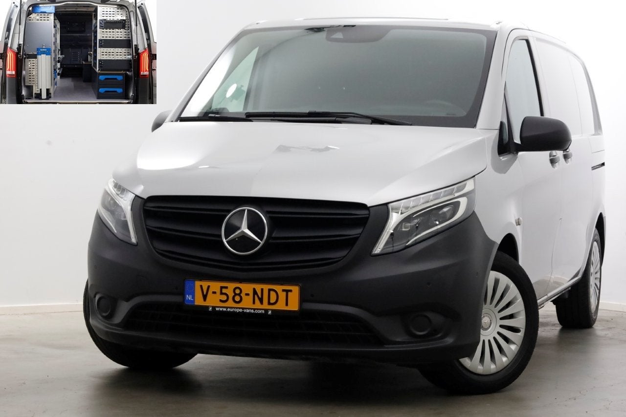 Mercedes-Benz Vito 114 CDI 136pk Compact 9G Automaat 2x Schu, Auto's, Dealer onderhouden, Gebruikt, Euro 6, 4 cilinders