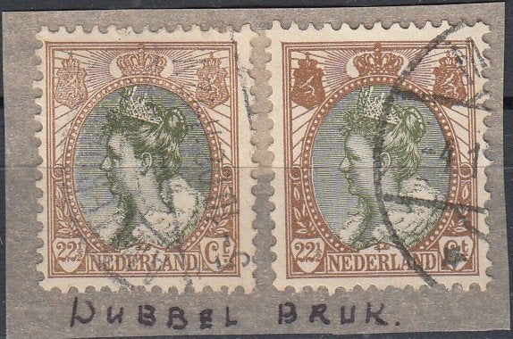 Nederland 1.35.7- 1899- Wilhelmina Bontkraag- NVPH-70- G -DD, Verzenden, T/m 1940, Gestempeld