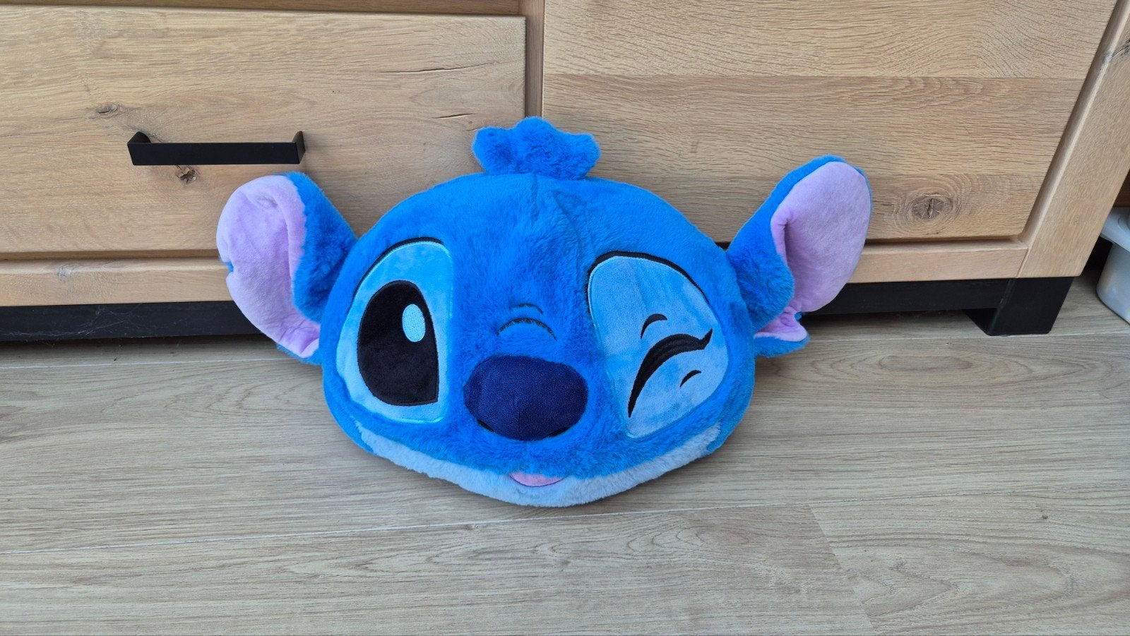 Stitch handwarmer zgan, Kinderen en Baby's, Speelgoed | Knuffels en Pluche, Disney, Ophalen, Zo goed als nieuw, Overige typen