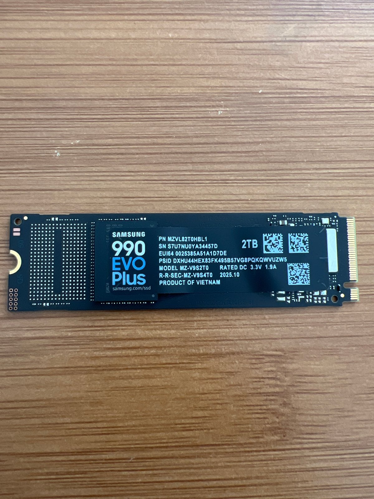 Samsung EVO Plus 2TB SSD - Ongebruikt, Computers en Software, Harde schijven, Ophalen, Intern, Server, Nieuw