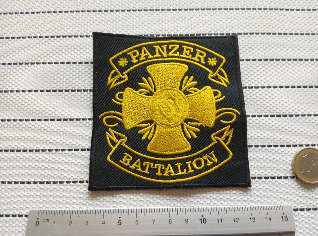 Sabaton mooie  panzer division patch s70 metal, Verzenden, Nieuw, Kleding