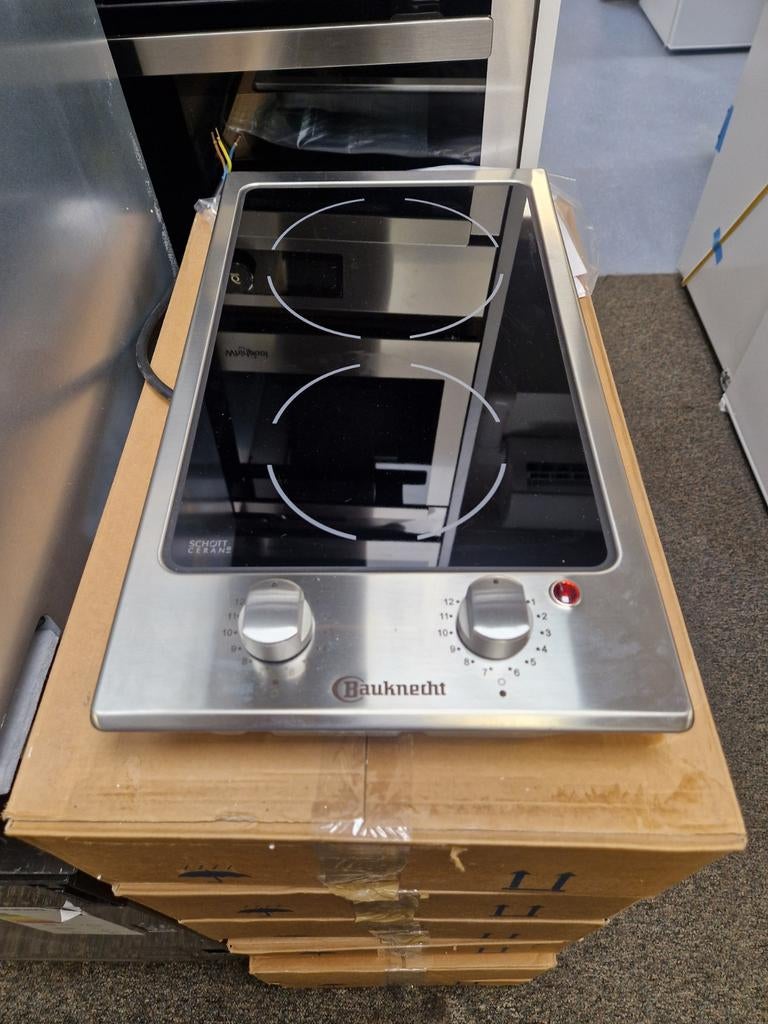 Nieuwe Bauknecht inbouw kookplaat 2 pits, Keramisch, Nieuw, Energieklasse A of zuiniger, Inbouw