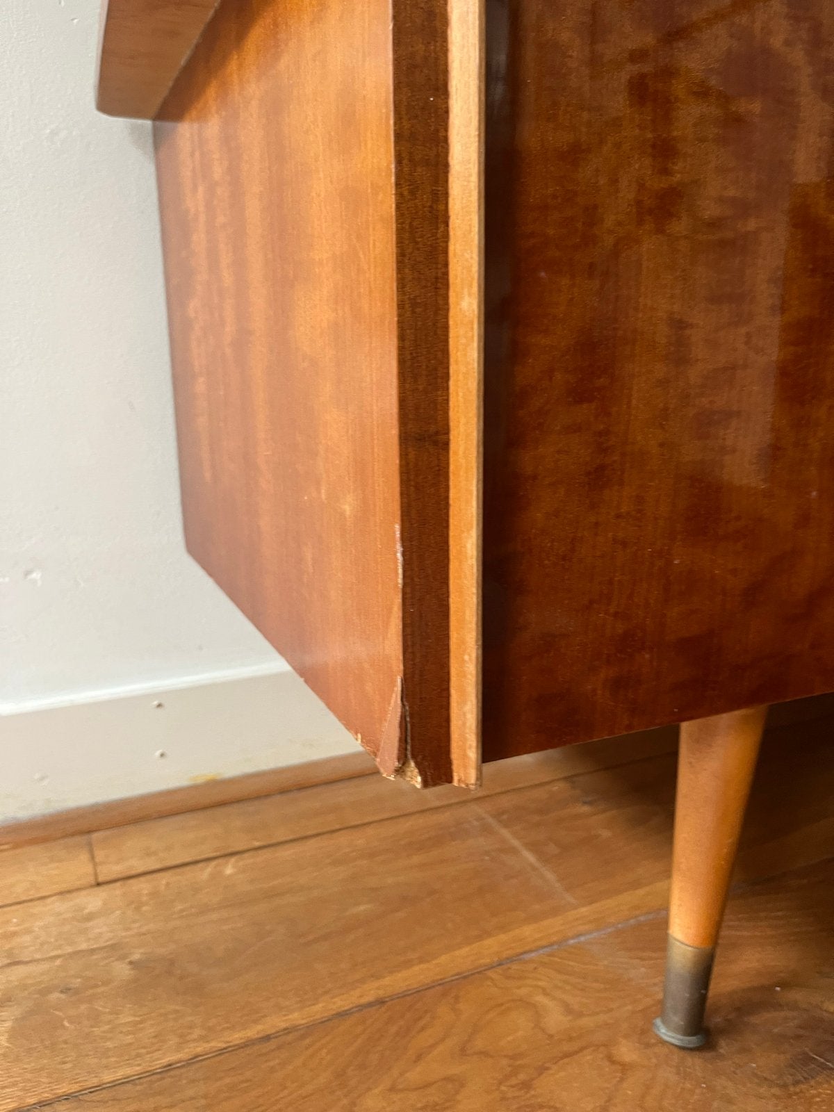 Vintage dressoir/tv-meubel - Jaren '60 stijl (Frans), Antiek en Kunst, Ophalen