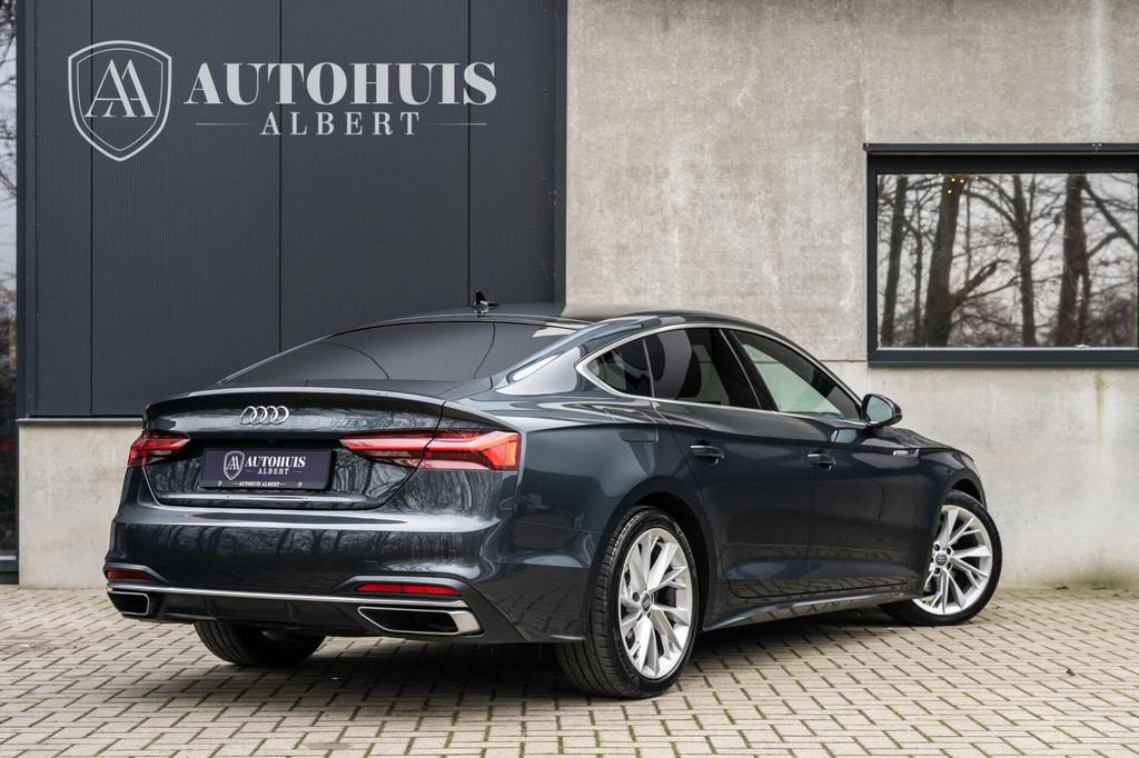 Audi A5 Sportback 35 TFSI Advanced Matrix Virtual 18'', Gebruikt, Euro 6, 4 cilinders, Origineel Nederlands