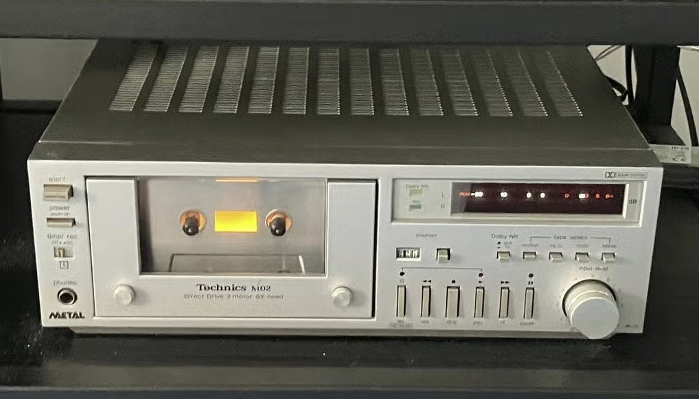 Technics RS-M02 cassettedeck, Audio, Tv en Foto, Cassettedecks, Ophalen of Verzenden, Enkel, Overige merken, Tiptoetsen