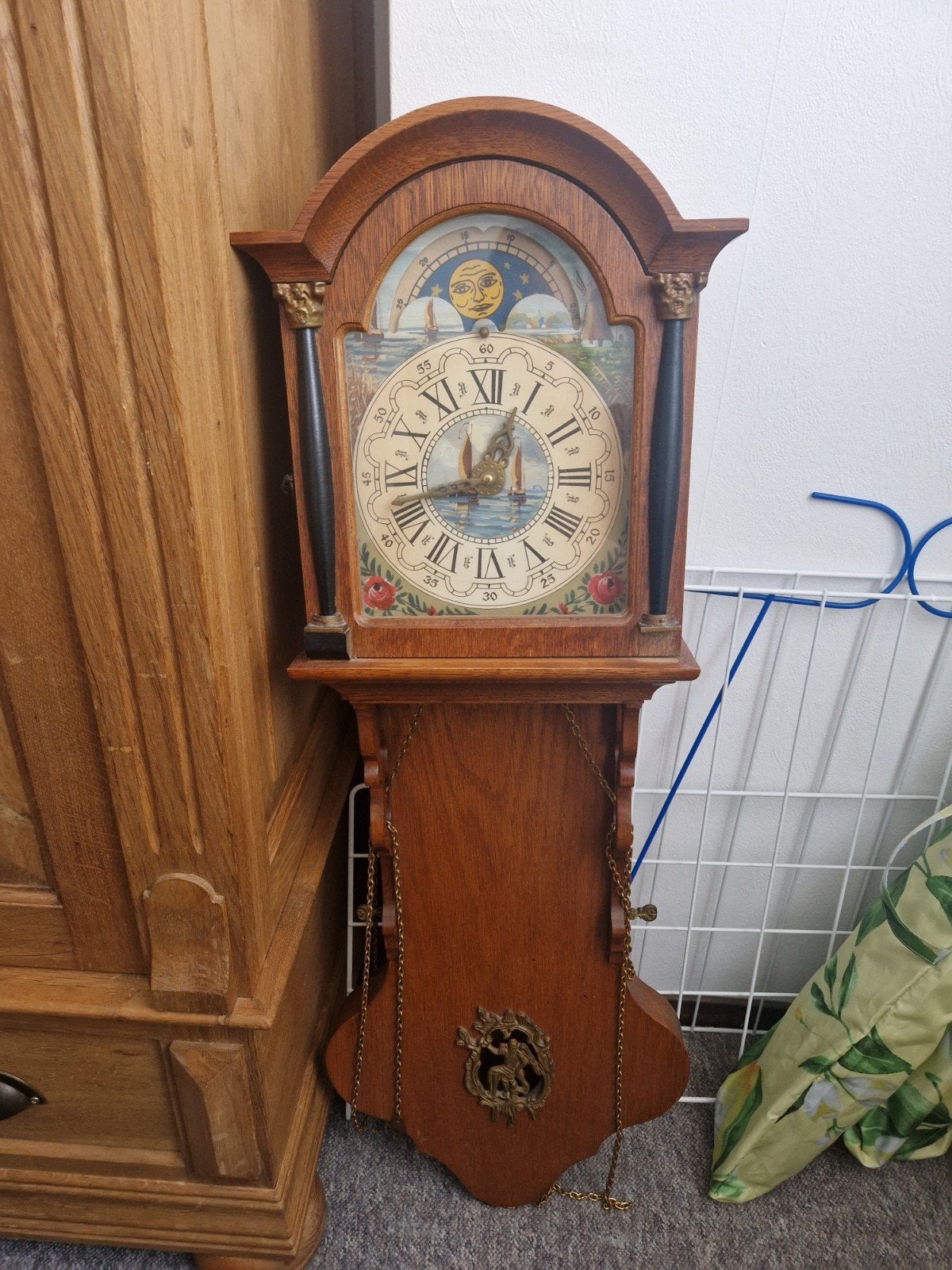 friesche staartklok, Ophalen
