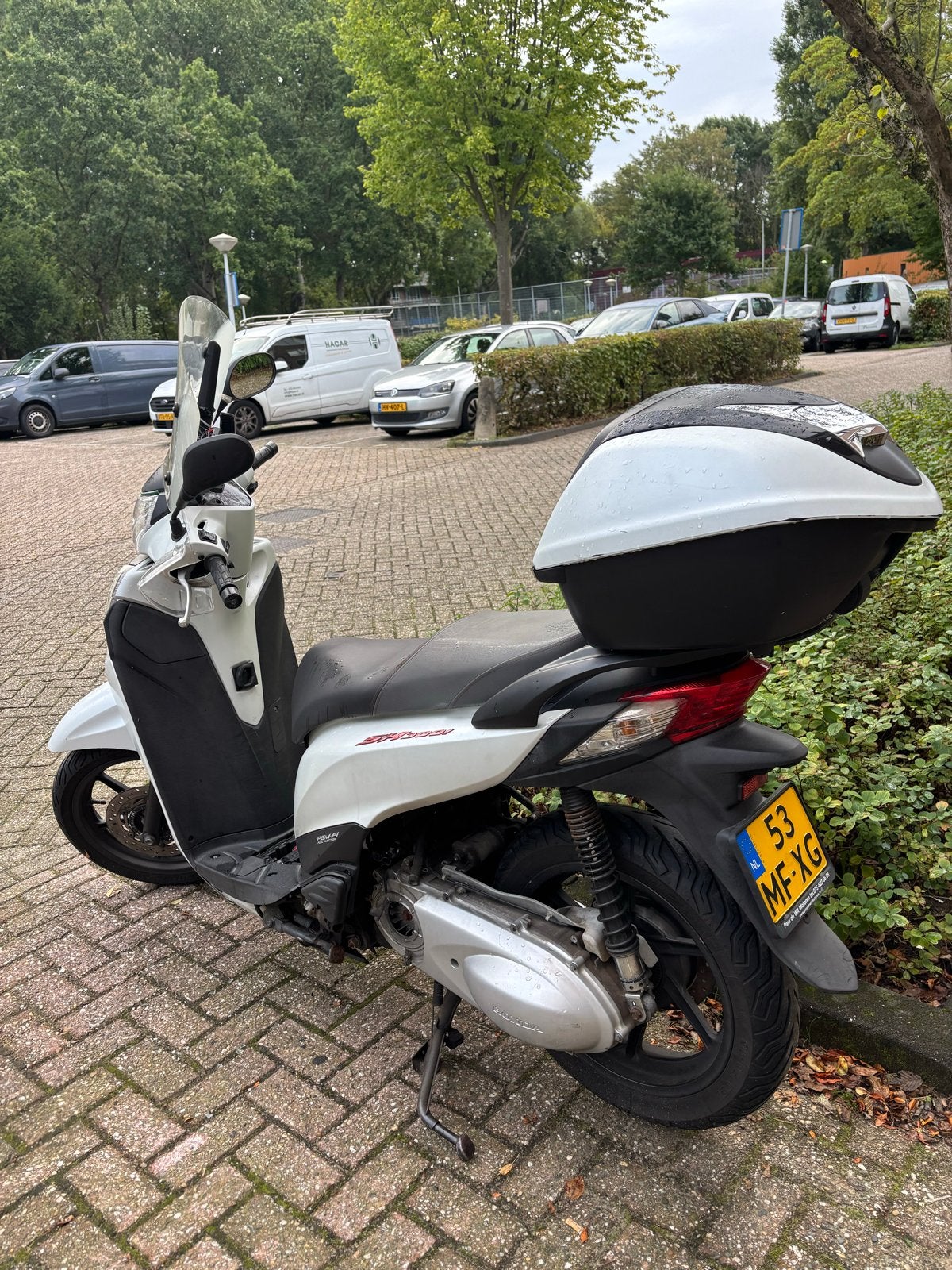 Honda SH300i 2014 –motor defect– voor onderdelen / opknapper, Ophalen, Gebruikt, Overige typen, Overige merken
