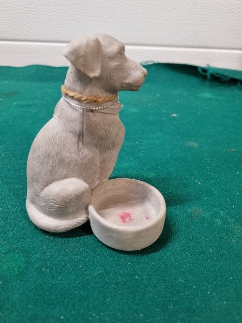 Waxcinehouder hond aardewerk, Ophalen of Verzenden, 'T Olde Gre-j, Info@toldegrej.nl, Endepoelstraat 20f Didam