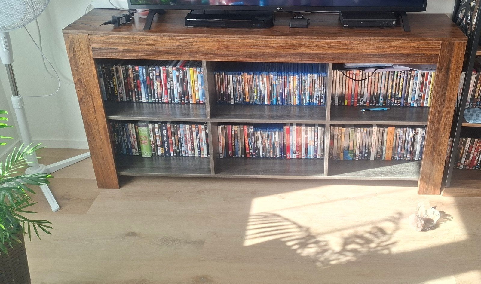 tribesigns tv/dressoir kat met vakken, Ophalen, Zo goed als nieuw, 25 tot 50 cm, Minder dan 100 cm