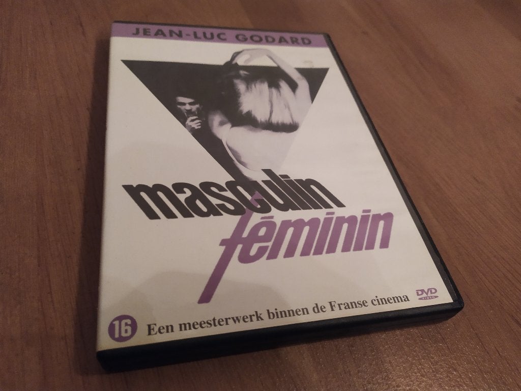Masculin Feminin - Jean-Luc Godard, Alle leeftijden, Ophalen of Verzenden, Zo goed als nieuw, Overige gebieden
