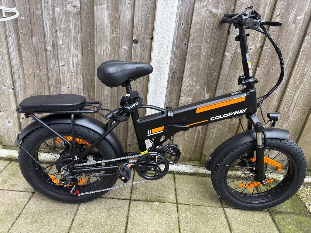 Elektrische fiets fatbike, Zo goed als nieuw, 50 km per accu of meer, 55 tot 59 cm, Ophalen