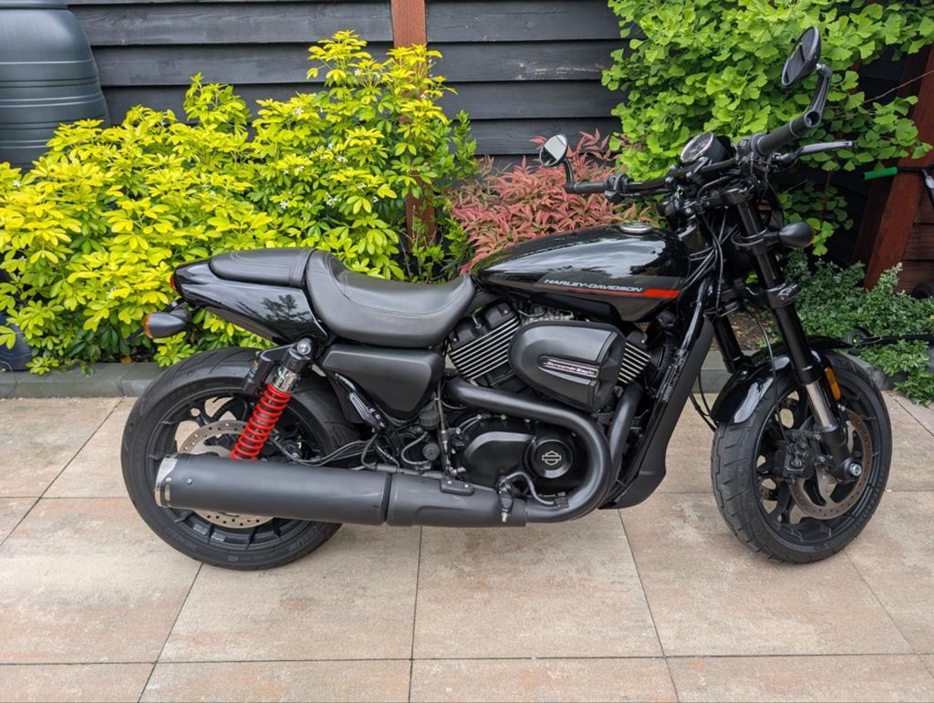 Harley-Davidson Street Rod 750 -met garantie, 2 cilinders, Motorrijbewijs A, Gebruikt, Particulier