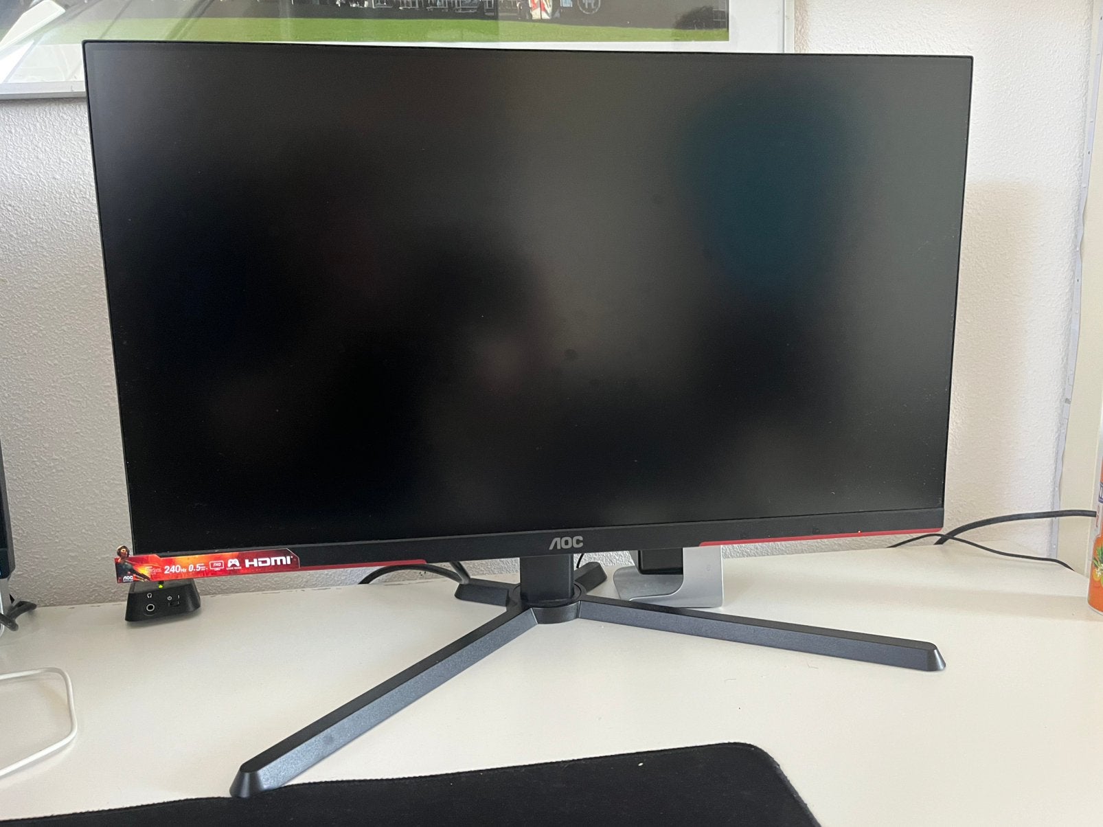 Aoc gaming monitor 240hz 25 inch, IPS, In hoogte verstelbaar, Full HD, Zo goed als nieuw