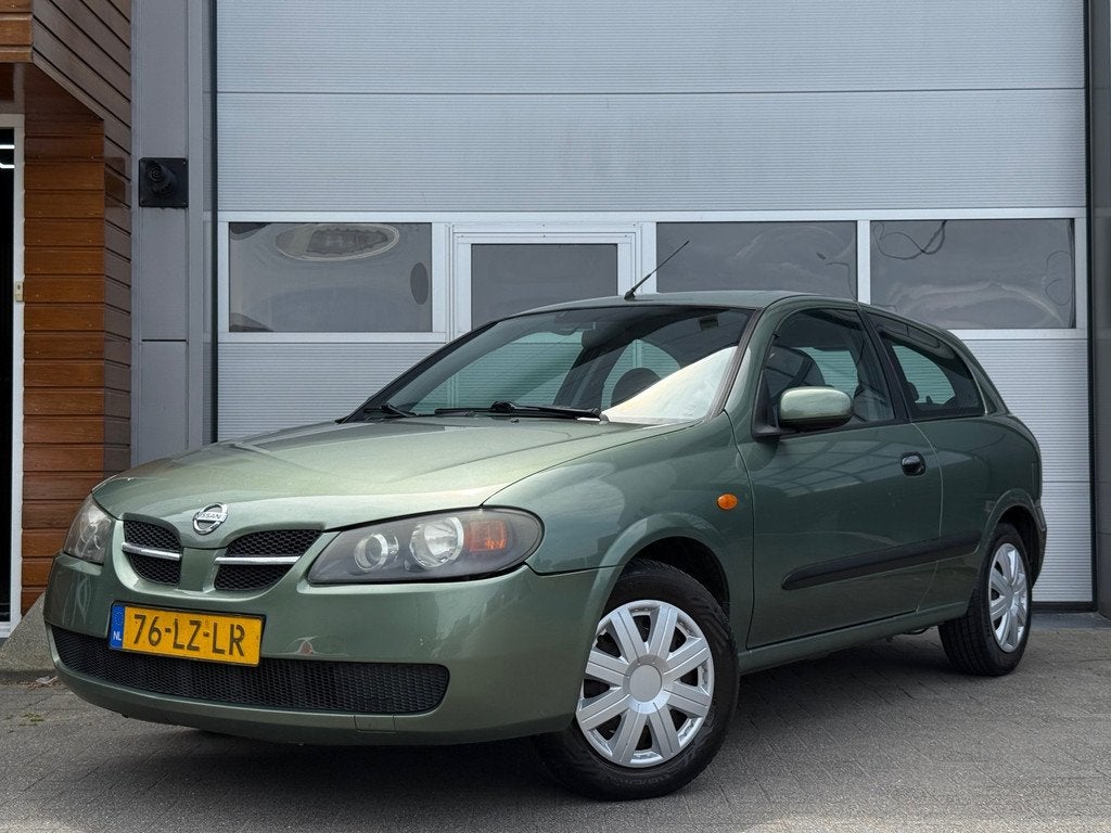Nissan Almera 1.5 Acenta AIRCO/NWE APK KOOPJE!, Auto's, Nissan, Bedrijf, Te koop, Almera, ABS, Airbags, Airconditioning, Automatische klimaatregeling