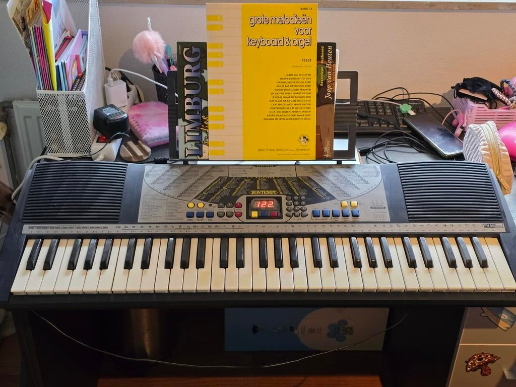 Bontempi Keyboard met 61 toetsen - Ideaal voor beginners, Muziek en Instrumenten, Ophalen, Gebruikt, 61 toetsen, Overige merken