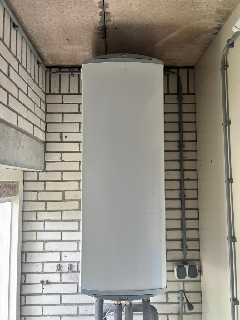 NIBE indirect gestookte boiler PCU-R 120 | 35 kW / 120 liter, Ophalen, Gebruikt, 100 liter of meer, Boiler
