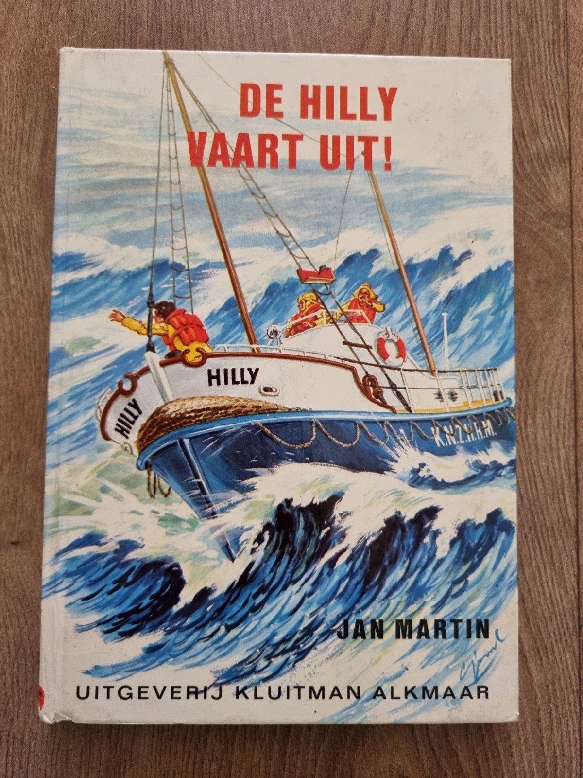 Boek : De Hilly vaart uit! -- Jan Martin, Boeken, Ophalen of Verzenden, Gelezen, Jan Martin., Fictie