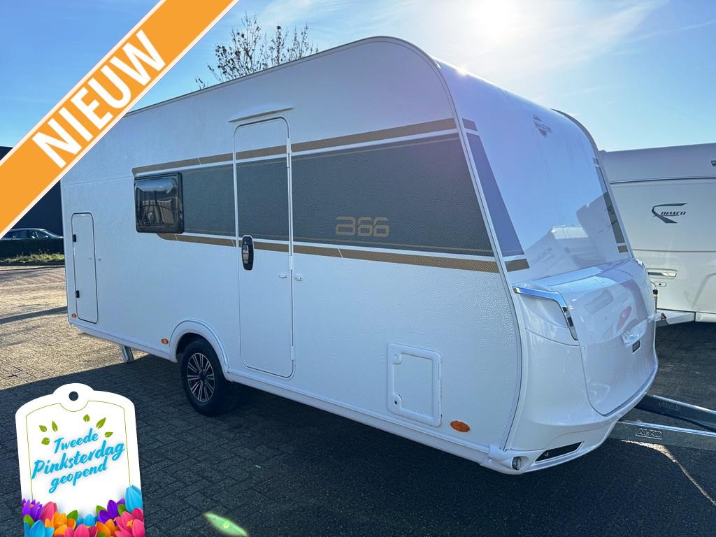 Bürstner B66 480 TK € 2.500,- gratis optie, Caravans en Kamperen, Caravans, Schokbreker, Overige typen, Treinzit, Bürstner