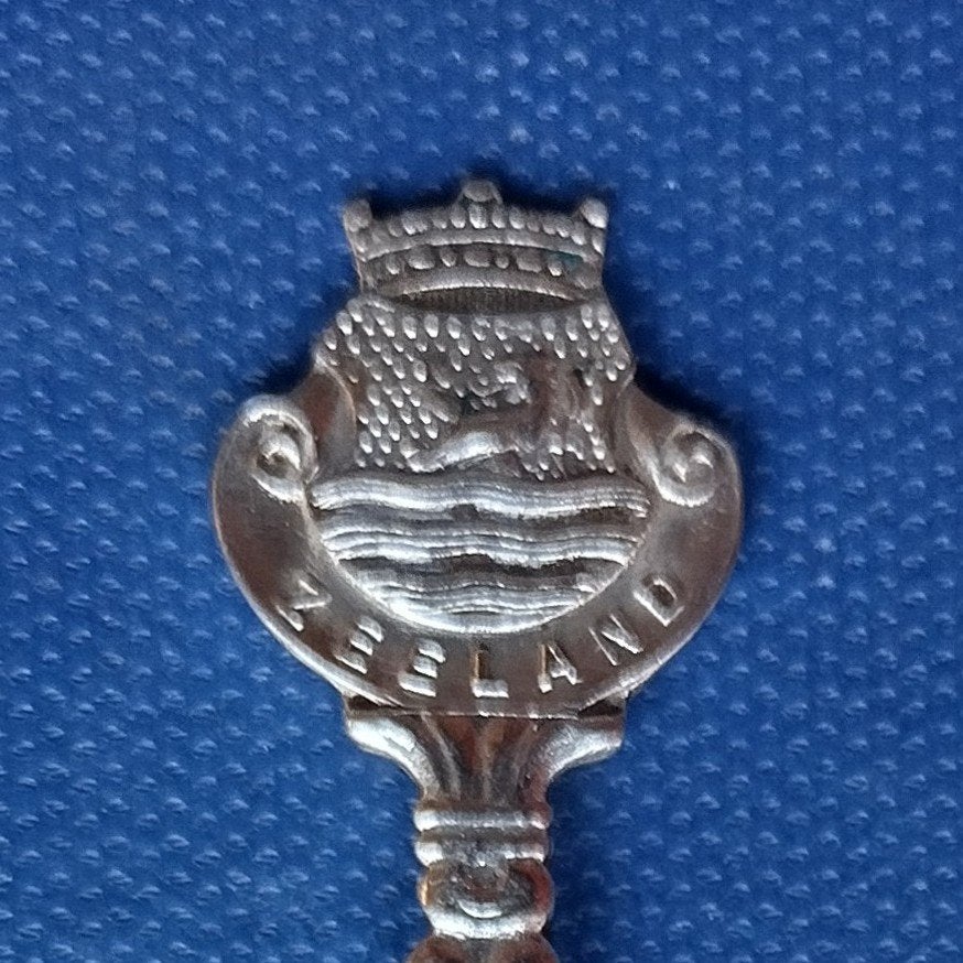 verzilverd lepeltje provincie Zeeland (posthoorn), Ophalen of Verzenden
