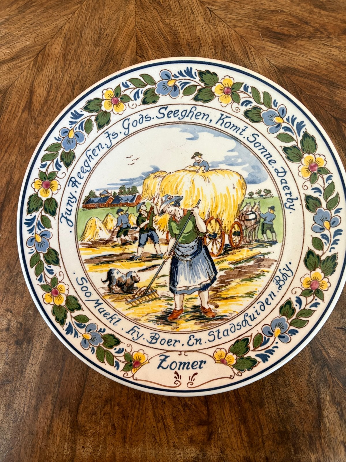 Seizoenborden van Koninklijke Goedewaagen - Wanddecoratie, Ophalen of Verzenden