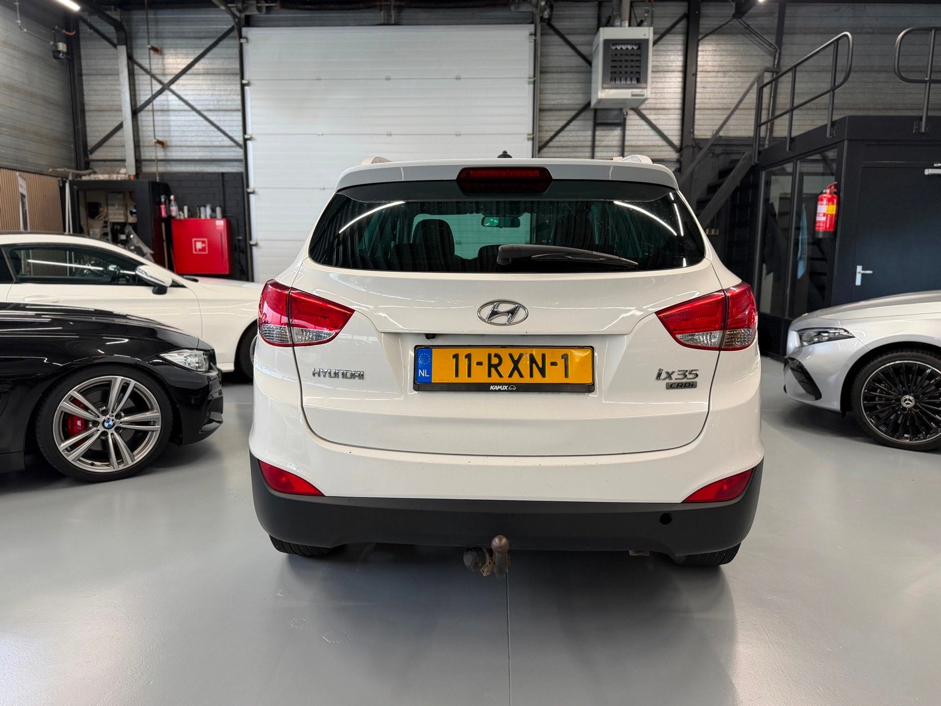 Hyundai Ix35 2.0 CRDi Business Edition Navi l Leder l Clima, Auto's, Hyundai, Voorwielaandrijving, Euro 5, 136 pk, 4 cilinders