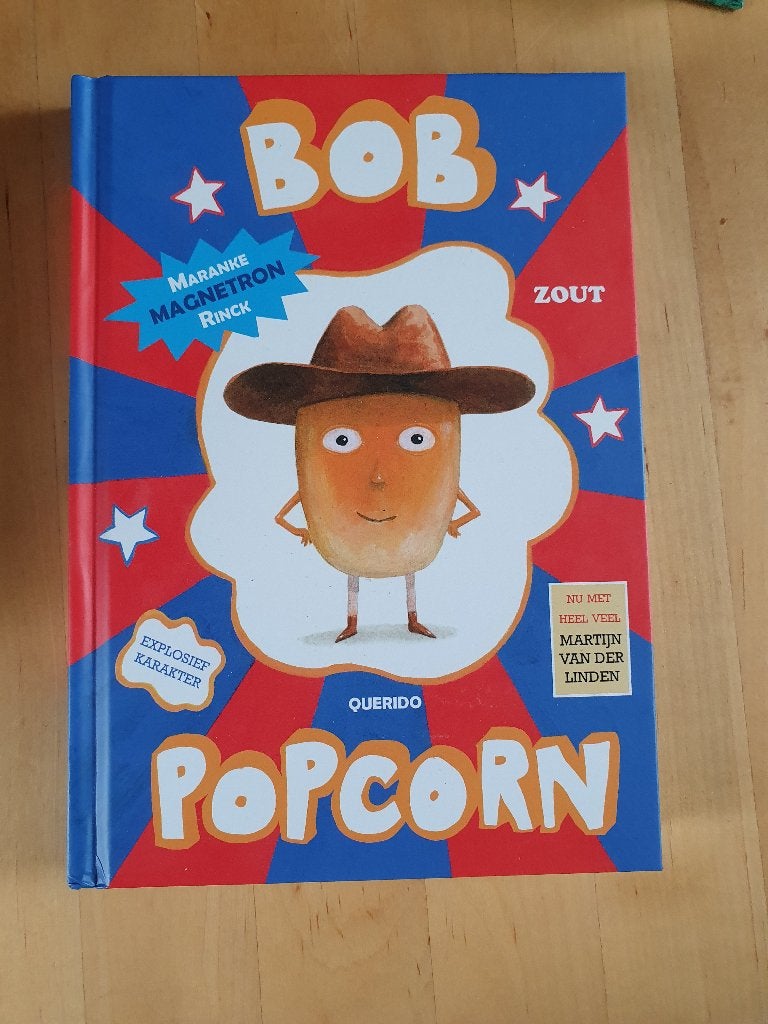    BOB  POPCORN   - ZOUT  -  van Maranka Rinck, Ophalen of Verzenden, Zo goed als nieuw, Fictie algemeen