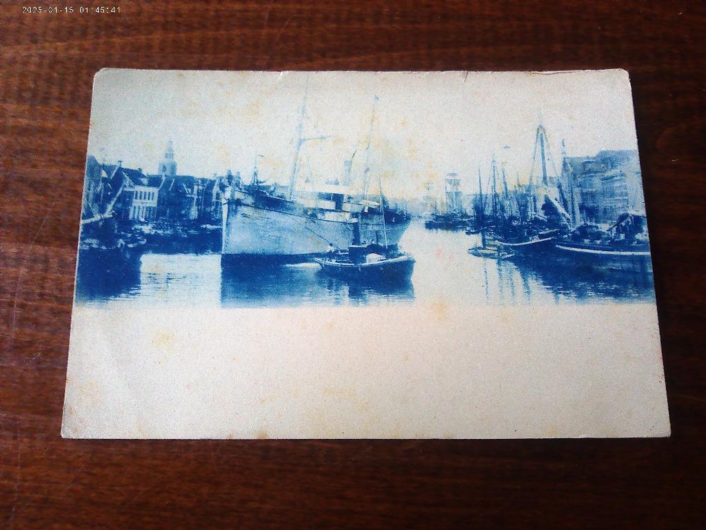 X33 - Vlaardingen - Haven - Schip - Sleepboot - Mooi/Oud, Ophalen of Verzenden, 1920 tot 1940, Zuid-Holland