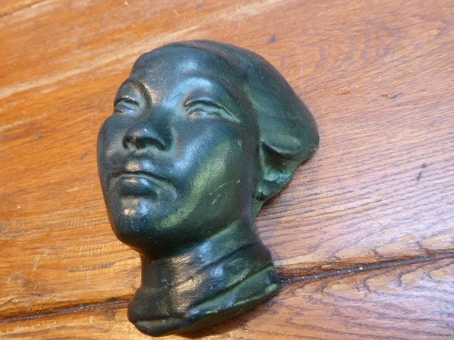Keramiek hoofdje van het meisje van de Seine, Antiek en Kunst, Antiek | Keramiek en Aardewerk, Ophalen of Verzenden