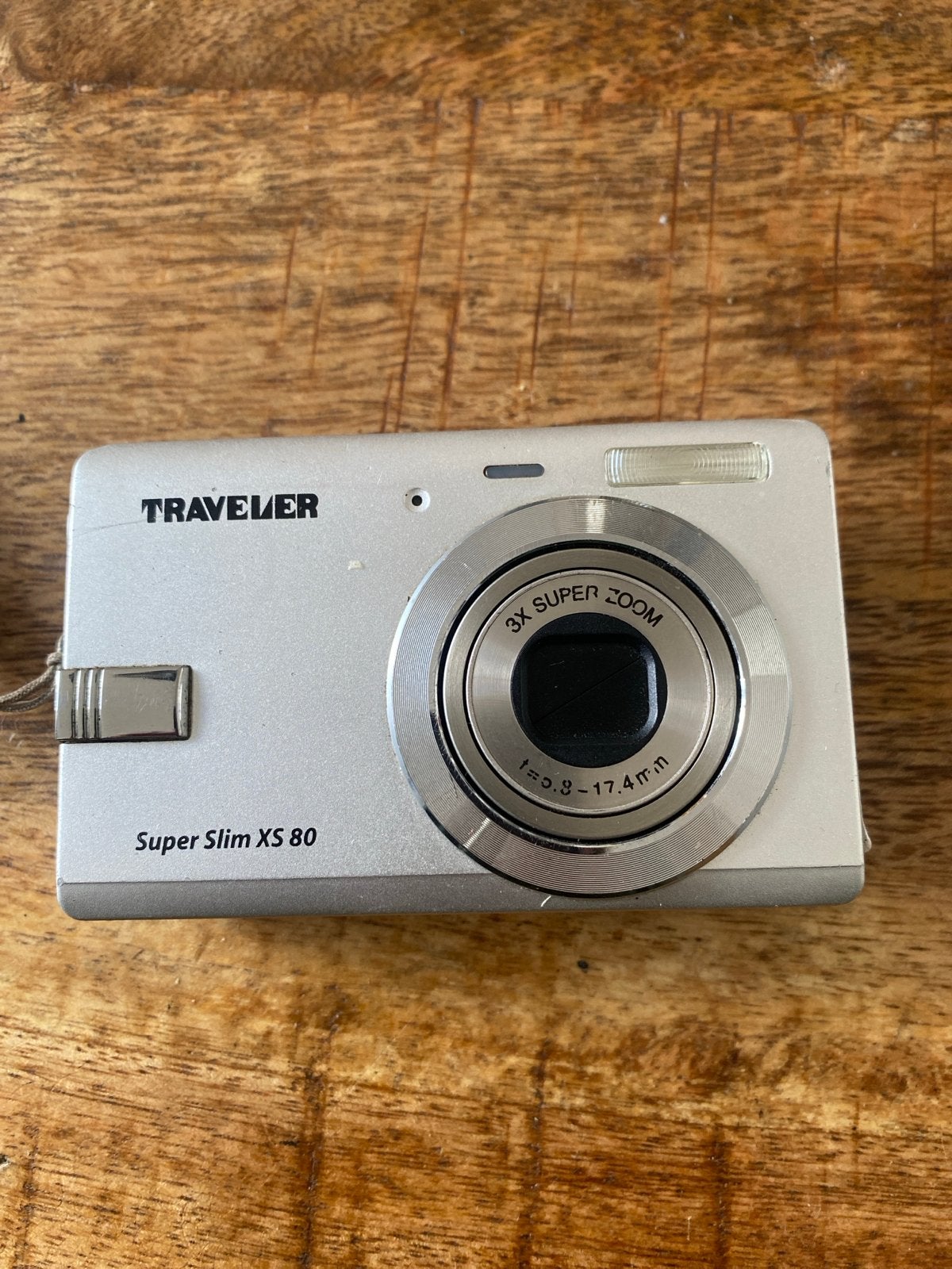 Traveler Super Slim XS 80 Compactcamera, Ingebouwde flitser, Gebruikt, Ophalen of Verzenden, Compactcamera
