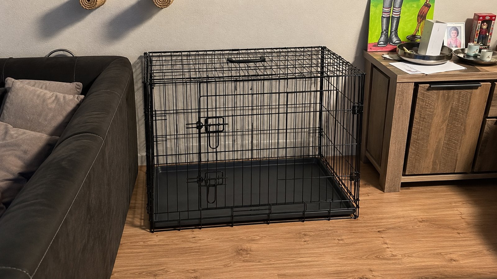 TE KOOP – Grote hondenbench 122 x 74,5 x 80,5 cm, Dieren en Toebehoren, Ophalen, Nieuw