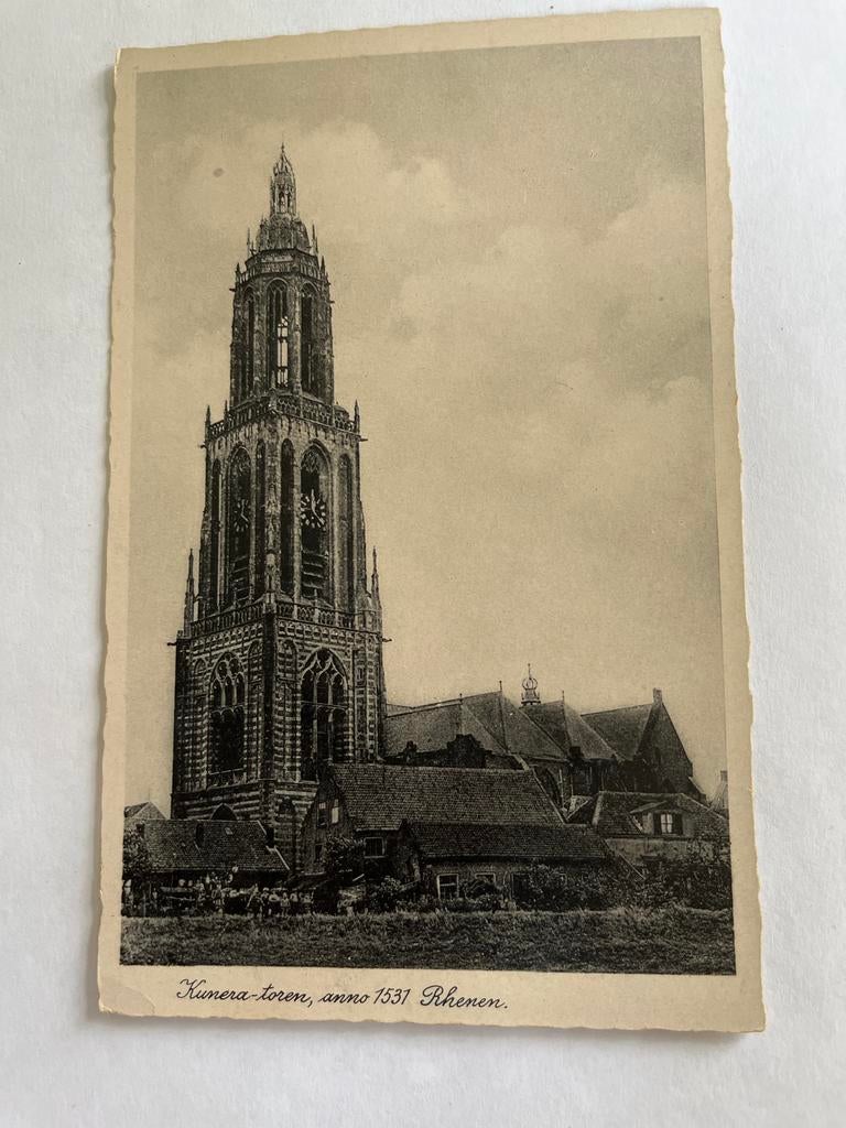 Ansichtkaart Cuneratoren Rhenen, Ophalen of Verzenden, Ongelopen, Utrecht