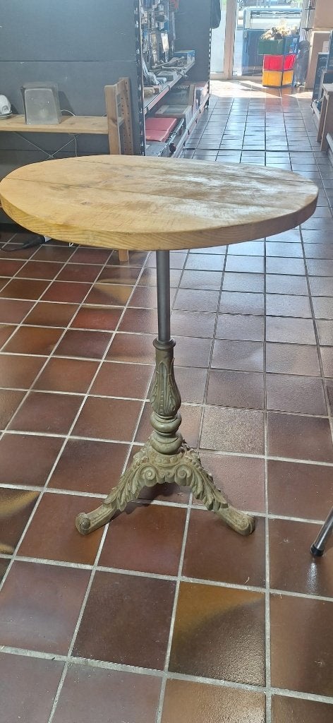 Bistro tafel, Ophalen, Gebruikt, Rond, Metaal