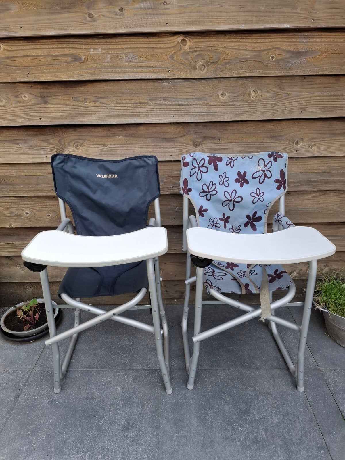 2 kinderstoelen camping, Ophalen, Gebruikt, Campingstoel