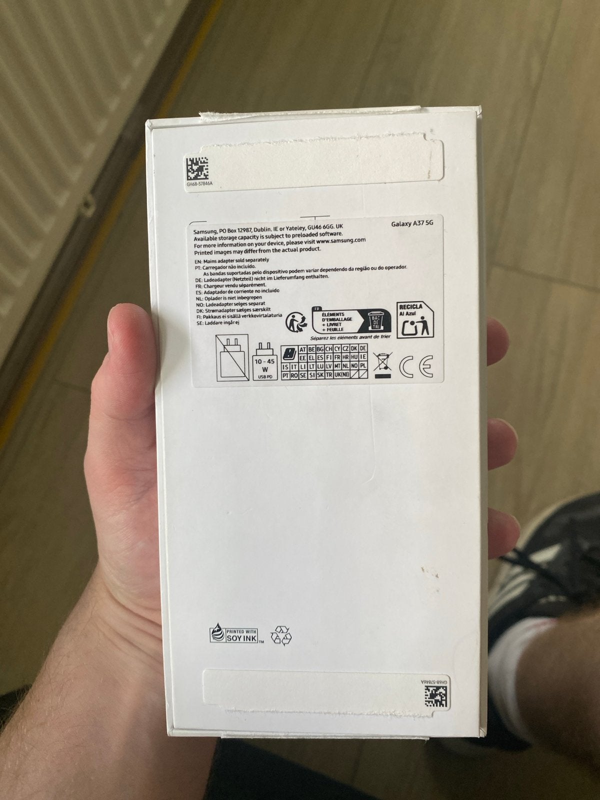 Samsung Galaxy A37 5G Awesome Graygreen 128GB, Telecommunicatie, Mobiele telefoons | Samsung, Ophalen, Overige kleuren, Touchscreen