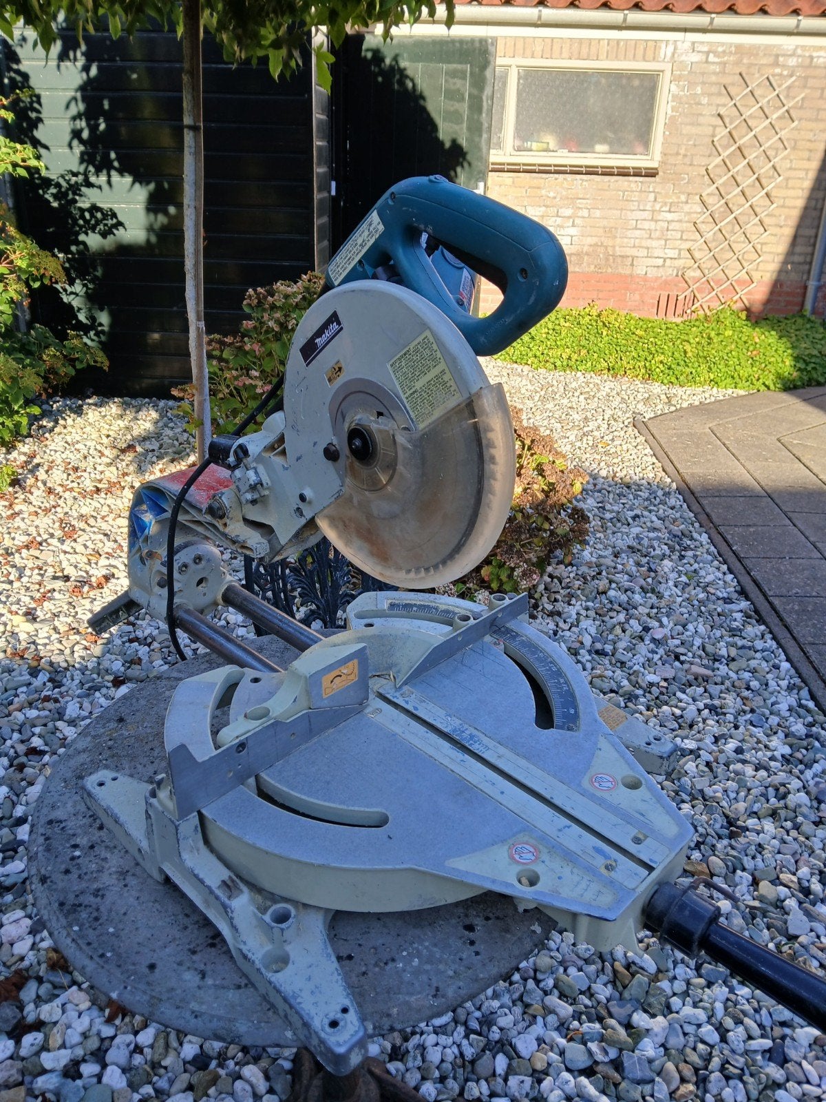 Makita Afkortzaag LS1013 - 260mm zaagblad, 1430W, Gebruikt, 70 mm of meer, Ophalen of Verzenden, Makita