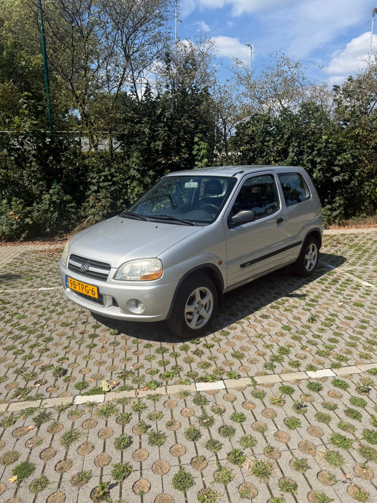 Suzuki Ignis 1.3 GL 2005 Grijs, Auto's, Voorwielaandrijving, 83 pk, 31 €/maand, Ignis