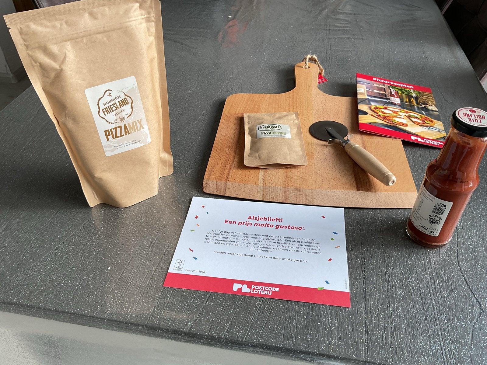 Complete Pizzakit: Maak je eigen heerlijke pizza!, Overige typen, Hout, Nieuw, Ophalen of Verzenden