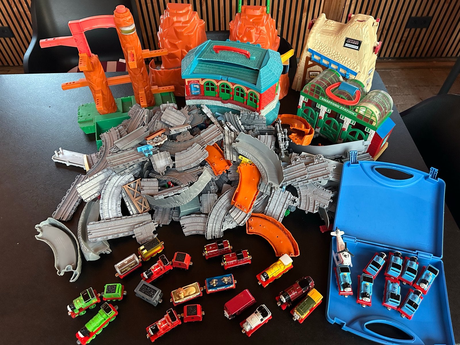 Grote Thomas de Trein collectie: treinen, rails en stations, Ophalen of Verzenden, Gebruikt