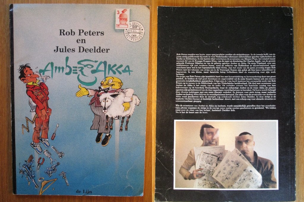 Amber & Akka (SC), Complete serie of reeks, Ophalen of Verzenden, Gelezen, Jules Deelder & Rob Peters