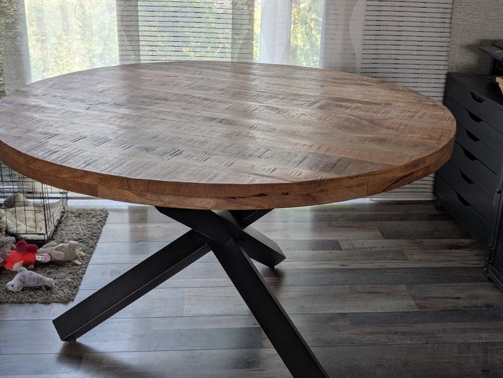 Mango houten eettafel