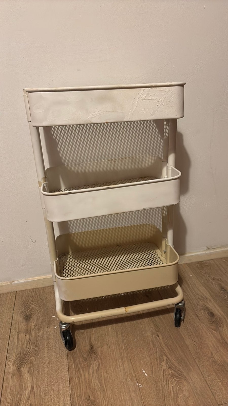 Trolley wit, Huis en Inrichting, Ophalen, Gebruikt, 75 cm of meer, 60 cm of meer
